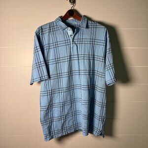 Burberry Golf Blue Polo Size XXL 100% Cotton NWOT